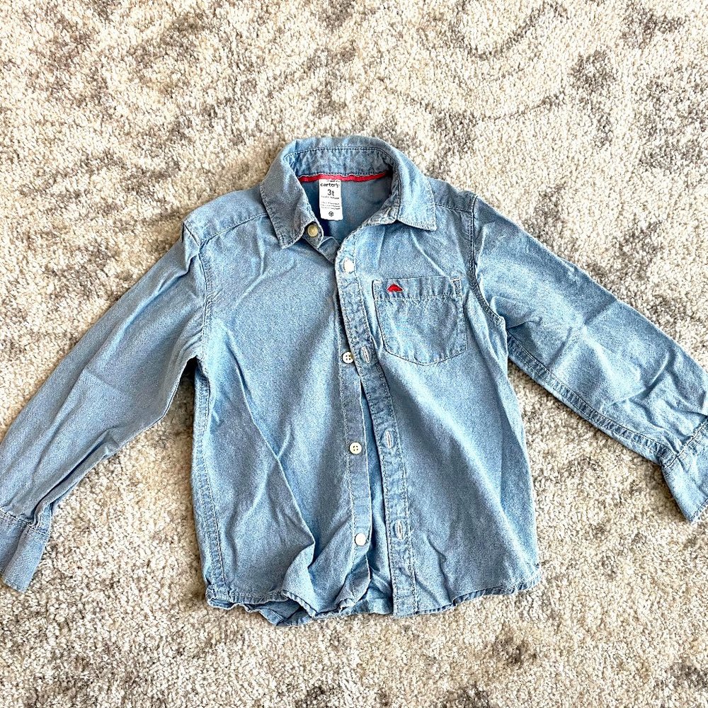 Chambray Button Down Shirt